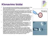 Klonavimas ir genetinė ateitis 7 puslapis