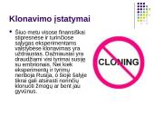 Klonavimas ir genetinė ateitis 10 puslapis