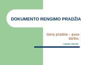 Kompiuterinio dokumento ruošimas 2 puslapis