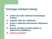 Kompiuterinio dokumento ruošimas 18 puslapis