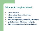 Kompiuterinio dokumento ruošimas 3 puslapis