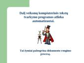 Kompiuterinio dokumento ruošimas 4 puslapis