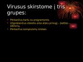 Kompiuterių virusų klasifikacija ir antivirusinės programos 5 puslapis