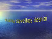 Kūnų sąveikos dėsniai