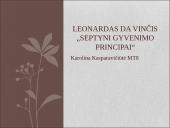 Leonardo da Vinči "Septyni gyvenimo principai"