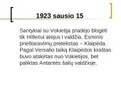 Lietuvos santykiai su kaimynais 1923.01.15 – 1939.03.22 7 puslapis