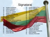 Lietuvos valstybės atkūrimas: 1990 metai kovo 11 diena 20 puslapis