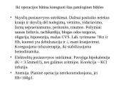 Ligonio paruošimas anestezijai 20 puslapis