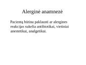 Ligonio paruošimas anestezijai 8 puslapis