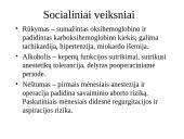 Ligonio paruošimas anestezijai 9 puslapis