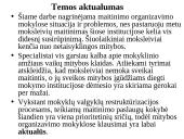 Maitinimo organizavimas mokyklose: situacija ir problemos 3 puslapis