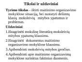 Maitinimo organizavimas mokyklose: situacija ir problemos 4 puslapis