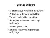 Maitinimo organizavimas mokyklose: situacija ir problemos 7 puslapis