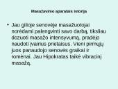 Masažo istorija ir raida 16 puslapis