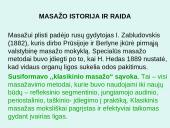 Masažo istorija ir raida 10 puslapis