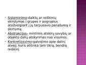 Mąstymo uždaviniai. Problemų sprendimo būdai 9 puslapis