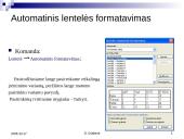 MW: Lentelės tekstiniuose dokumentuose 11 puslapis