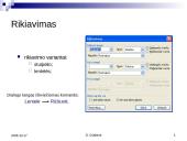 MW: Lentelės tekstiniuose dokumentuose 13 puslapis