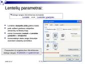 MW: Lentelės tekstiniuose dokumentuose 7 puslapis