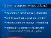 Mikroorganizmų atsparumas ir racionalus antibiotikų vartojimas 15 puslapis
