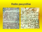 Mokslas ir mokykla Senovės Graikijoje 3 puslapis