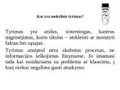 Mokslinio darbo pagrindai 15 puslapis