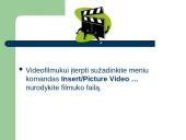 Ms Word. Paveiksliukų įterpimas ir redagavimas 4 puslapis