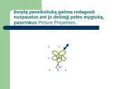 Ms Word. Paveiksliukų įterpimas ir redagavimas 5 puslapis