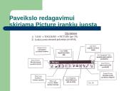 Ms Word. Paveiksliukų įterpimas ir redagavimas 8 puslapis
