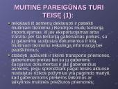Muitų sąvoka. Teisiniai muitų veiklos reguliavimo pagrindai. Muitinės departamentas 11 puslapis