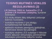 Muitų sąvoka. Teisiniai muitų veiklos reguliavimo pagrindai. Muitinės departamentas 5 puslapis
