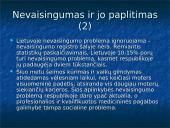Nevaisingų šeimų problema Lietuvoje 3 puslapis
