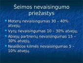 Nevaisingų šeimų problema Lietuvoje 4 puslapis