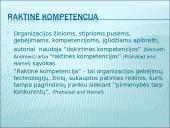 Organizacijos kompetencija 9 puslapis