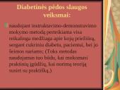 Paciento diabetinės pėdos slauga 17 puslapis