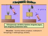Paprastieji mechanizmai ir jų rūšys 13 puslapis