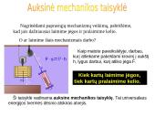 Paprastieji mechanizmai ir jų rūšys 16 puslapis