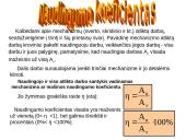 Paprastieji mechanizmai ir jų rūšys 17 puslapis