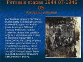 Partizanų judėjimas. Partizaninis karas 1944-1953 metais 3 puslapis