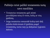 Viskas, ką reikia žinoti apie paveldėjimą pagal testamentą 9 puslapis