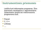 Programinė įranga ir operacinės sistemos 15 puslapis