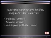 Programinės įrangos, duomenų ir intelektinės nuosavybės teisinė apsauga 8 puslapis