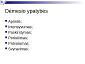 Sąmonės būsenos. Dėmesys 19 puslapis
