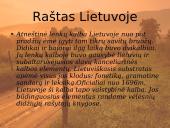 Senųjų raštų rašybos ypatumai (skaidrės) 3 puslapis