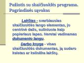 Skaičiuoklės 6 puslapis