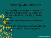 Social influence 3 puslapis