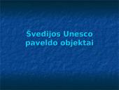 Švedijos Unesco paveldo objektai