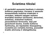 Švietimo sistema struktūriniu aspektu 5 puslapis