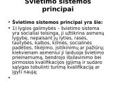 Švietimo sistema struktūriniu aspektu 9 puslapis