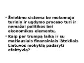 Švietimo sistemos finansavimas 2 puslapis